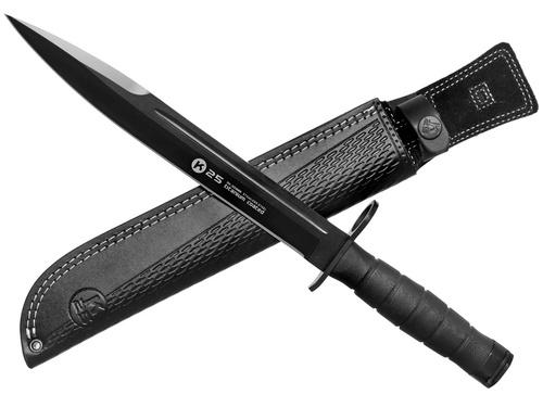 Nůž Albainox 32689 Commando bajonet černý